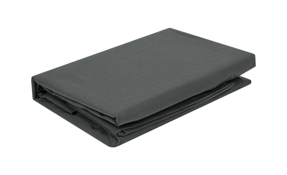 Pamuk čaršav Sunset 180x200/33cm tamno sivi