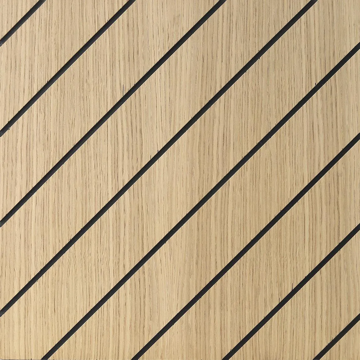 Panel quadro Diagonal hrast 40x40 cm MDF