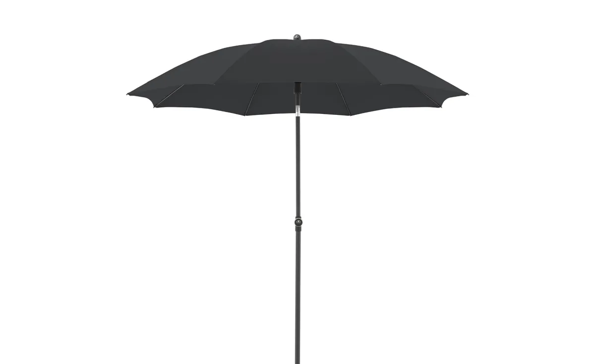 Parasol suncobran D210 cm tamno sivi