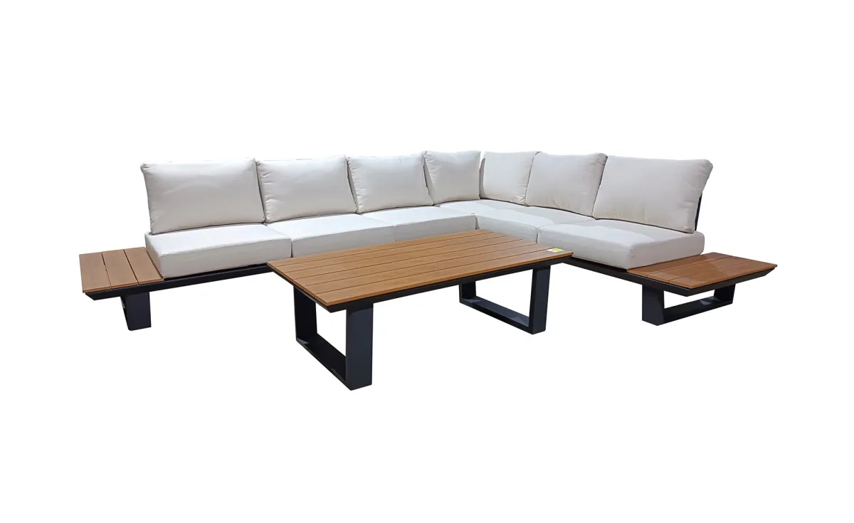 Parma baštenski aluminijumski set