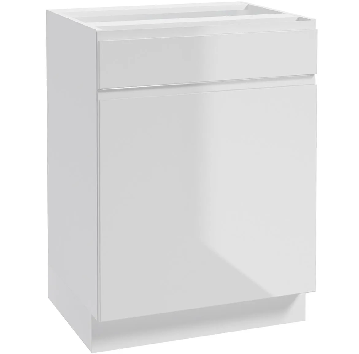 Paro B60 kuhinjski element 1 vrata 1 ladica 60x46x82 cm beli