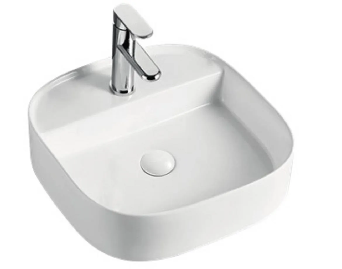 Paula 45 umivaonik keramicki 45x45x12 beli