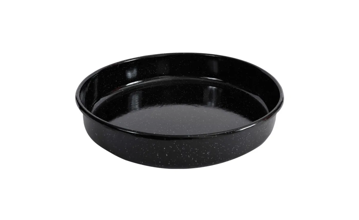 Pekač Noire okrugli 30cm crni emajl