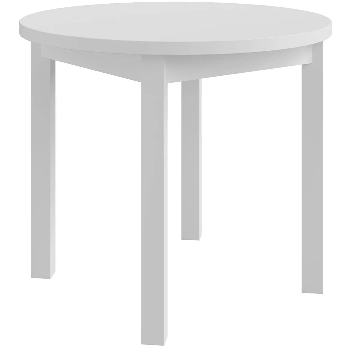 Perla 90 klub sto 90x90x76,6 cm bela