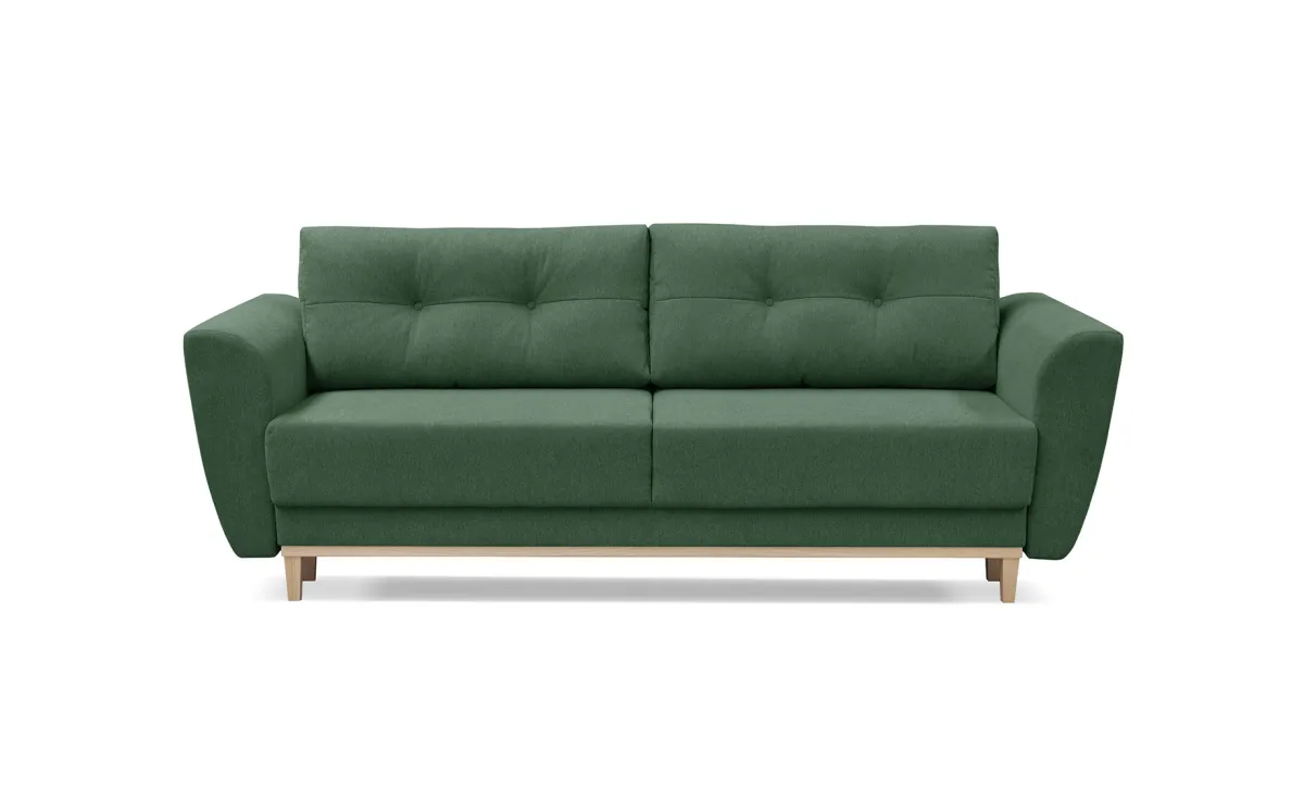 Perrot trosed sa ležajem 237x90x91 cm zeleni