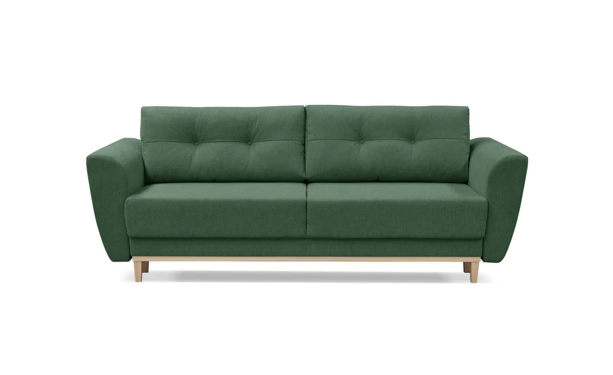 Perrot trosed sa ležajem 237x90x91 cm zeleni