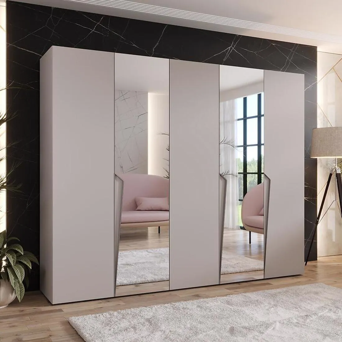 Piano ormar 250x50x202 cm kašmir