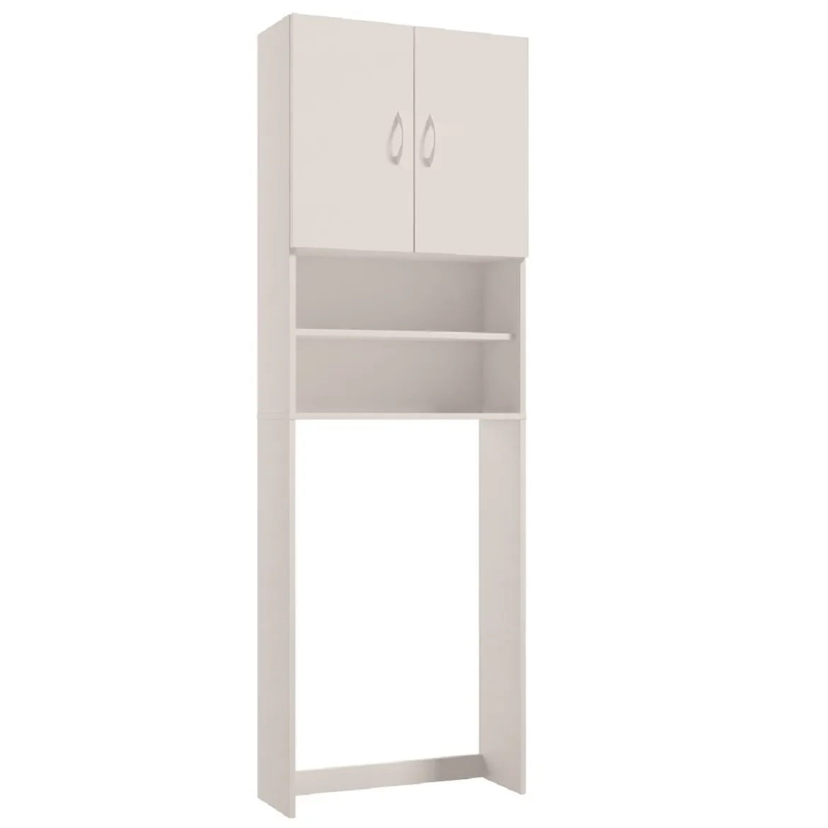 Pik ormaric za perilicu rublja 2 vrata 63,6x24,9x188,5 cm beli