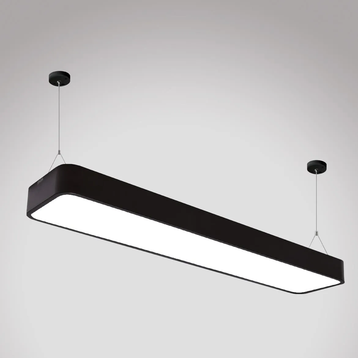 Plafonjera Flare LED 60x6,1cm crna