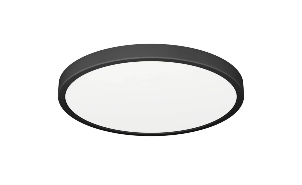 Plafonjera Fueva-six 14,2W LED crna