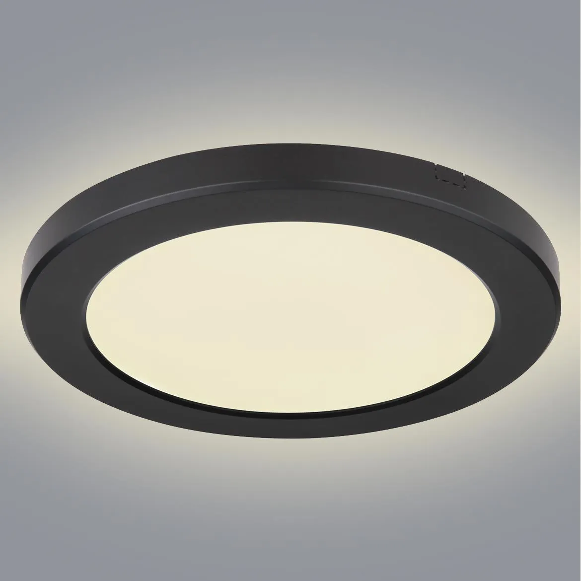 Plafonjera Lasse LED 18W D22cm crna