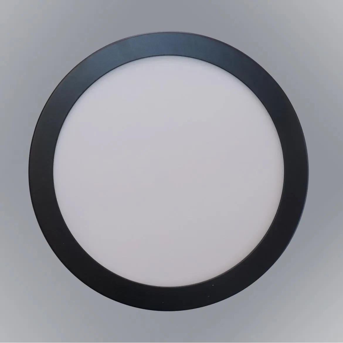 Plafonjera Ring LED 21x21cm crna