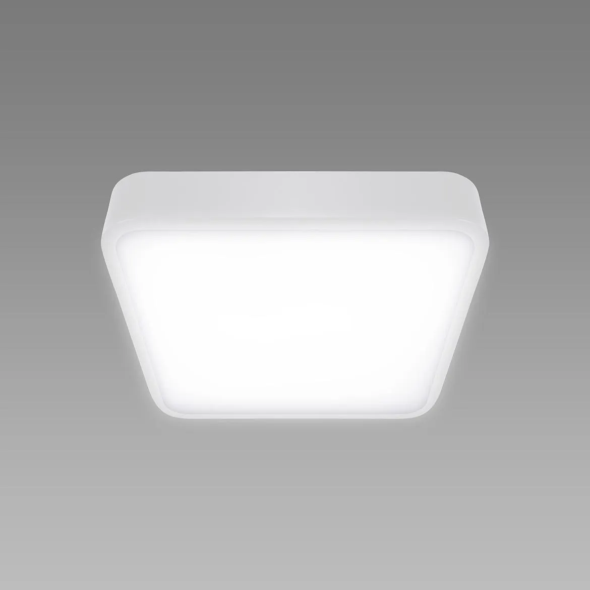 Plafonjera Totem square 30cm LED bela