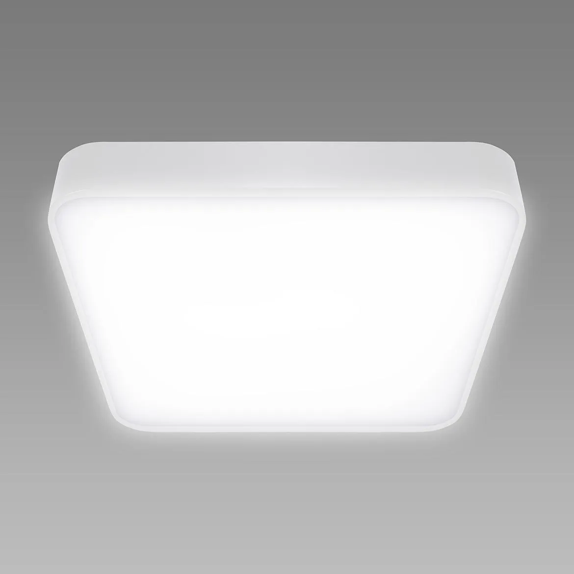 Plafonjera Totem square 50cm LED bela