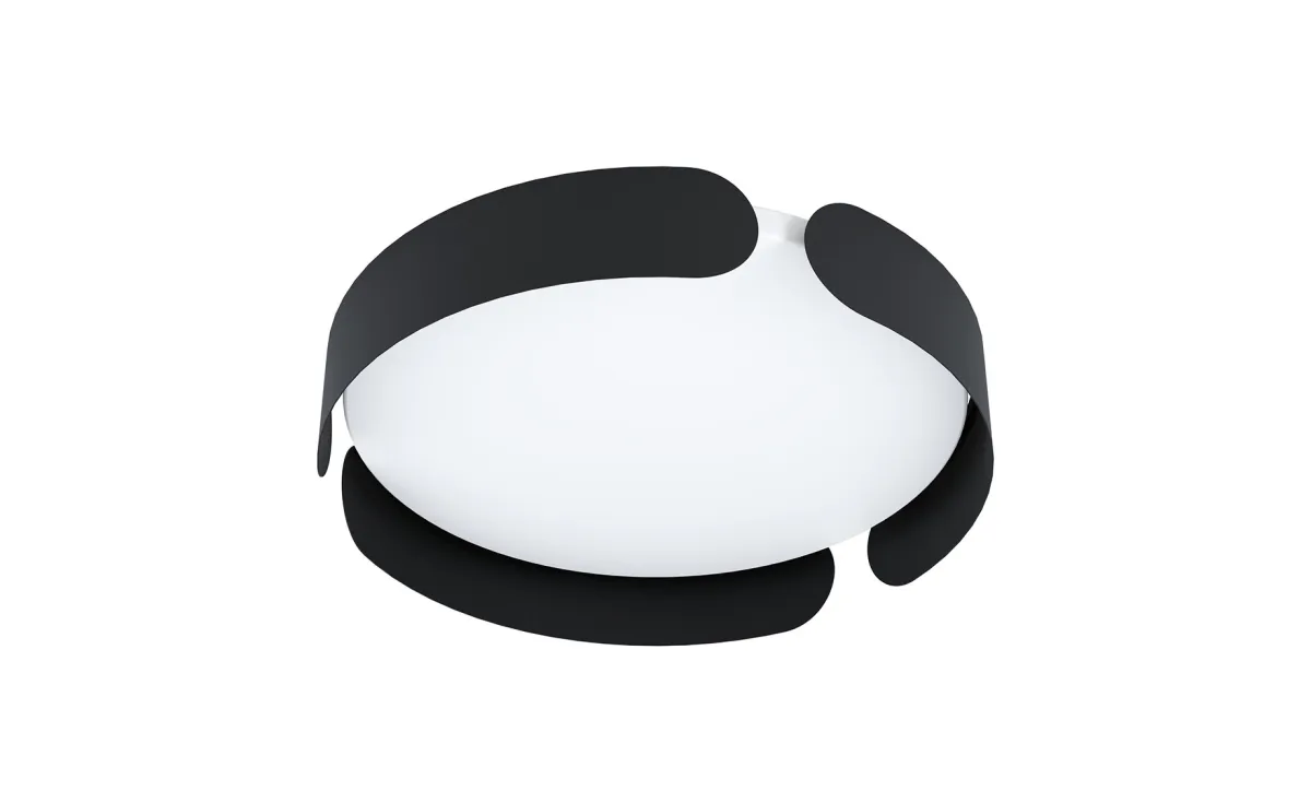 Plafonjera Valcasotto LED crna
