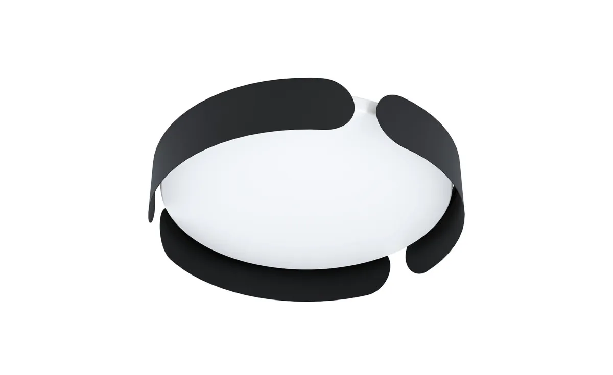 Plafonjera Valcasotto LED crna