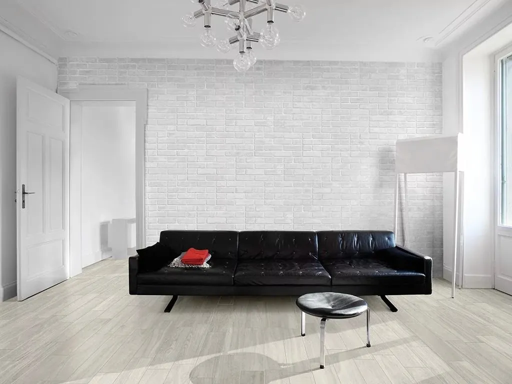 Pločice za dnevni boravak Brick II inspiracije
