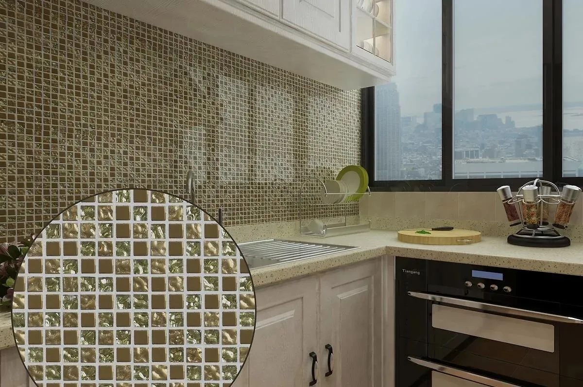 Pločice za kuhinju Golden inspiracije