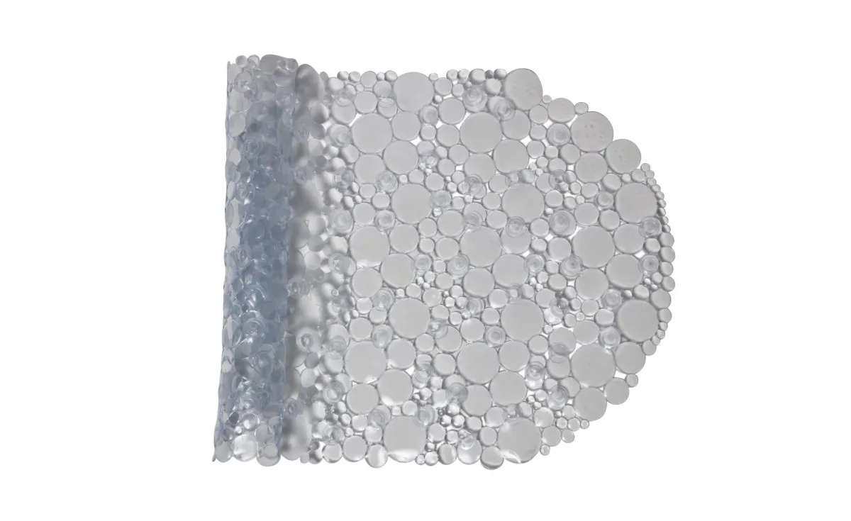 Podloga za kadu Bubbles 69x36cm prozirna