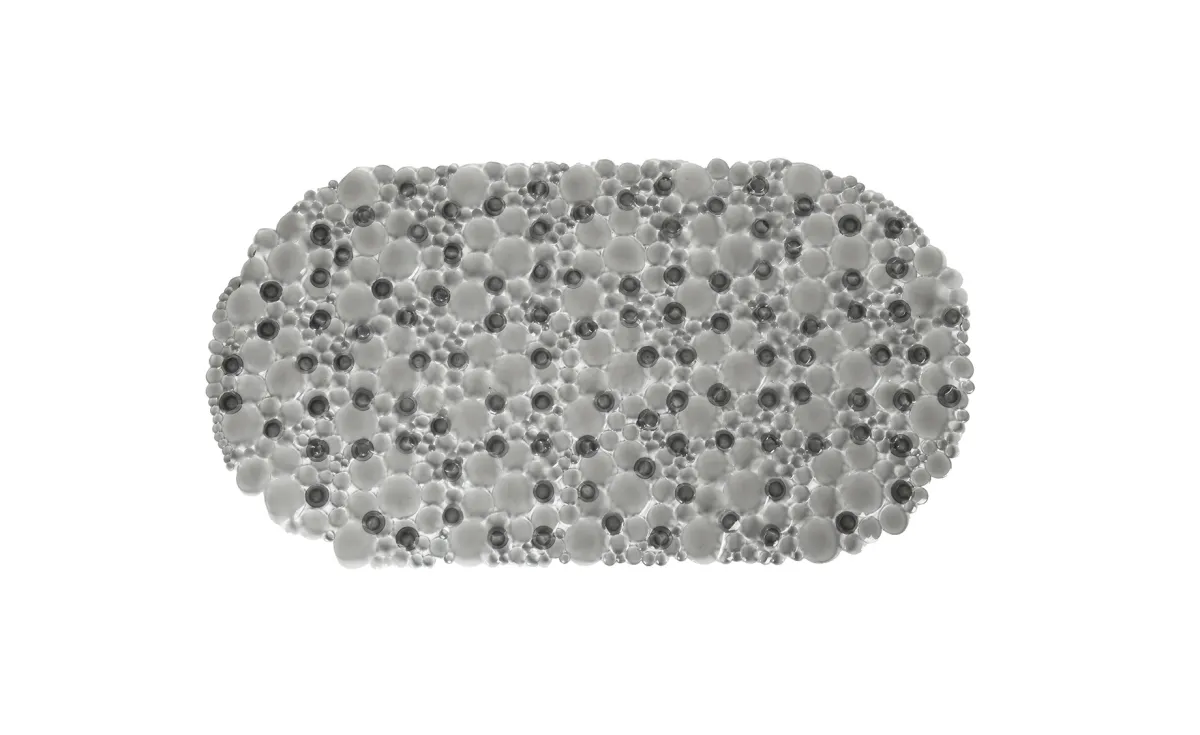 Podloga za kadu Bubbles 69x36cm siva