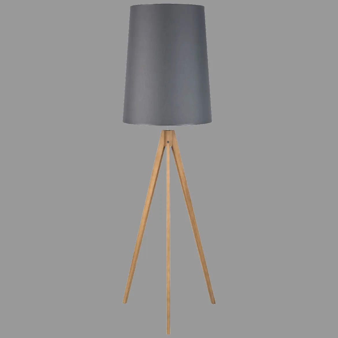 Podna lampa Waliz siva