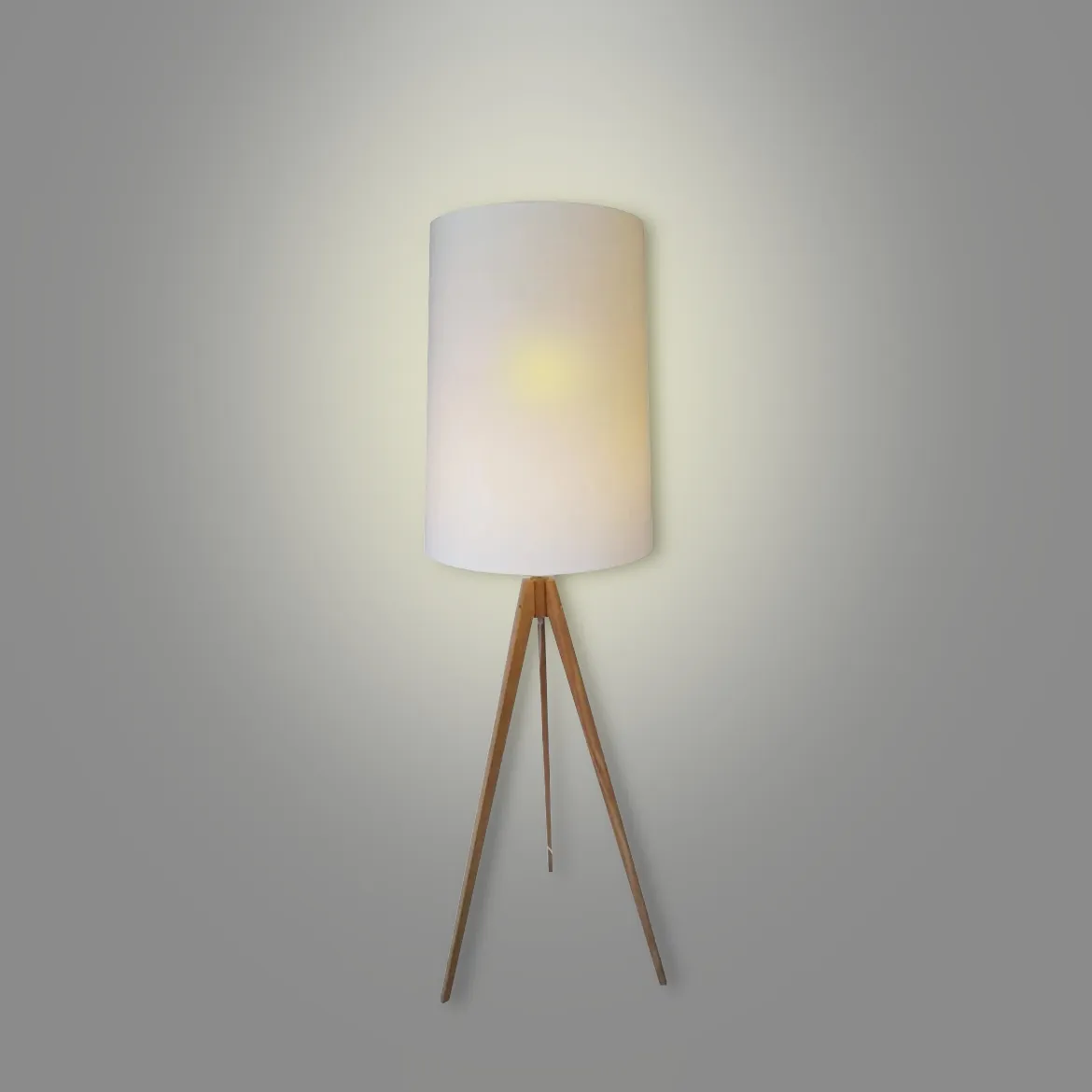 Podna lampa Walz  bela