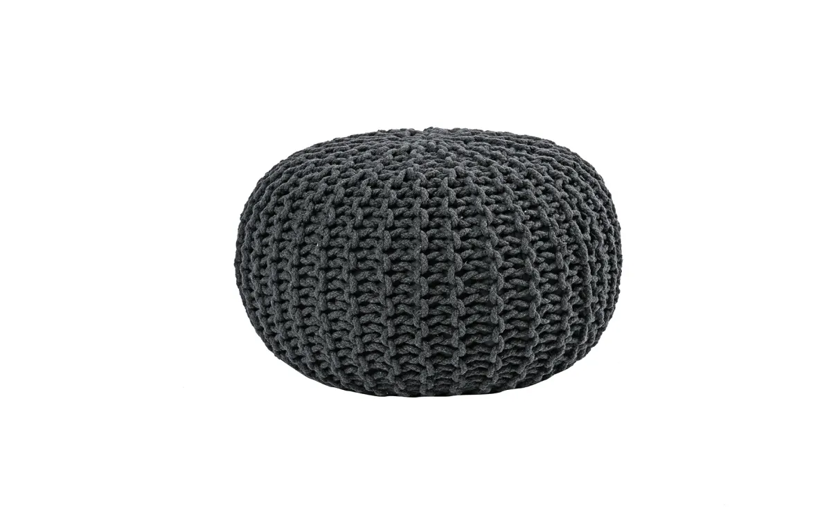 Podni Jastuk Braids 50 cm sivi