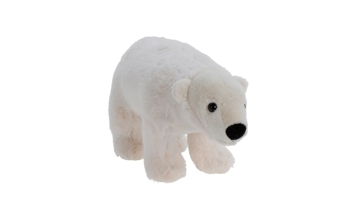 Polarni medved Luni 28x11x16cm beli