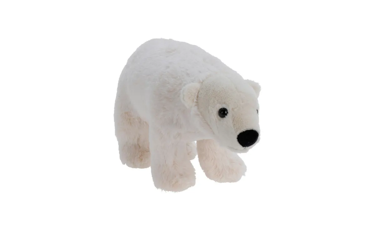 Polarni medved Luni 28x11x16cm beli