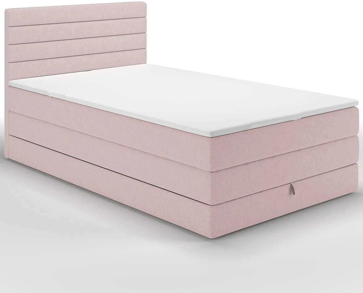 Portland krevet 120/200 Rosto 61 roze