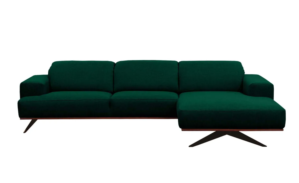 Portland ugaona garnitura zelena desna 298x187x76/98 cm
