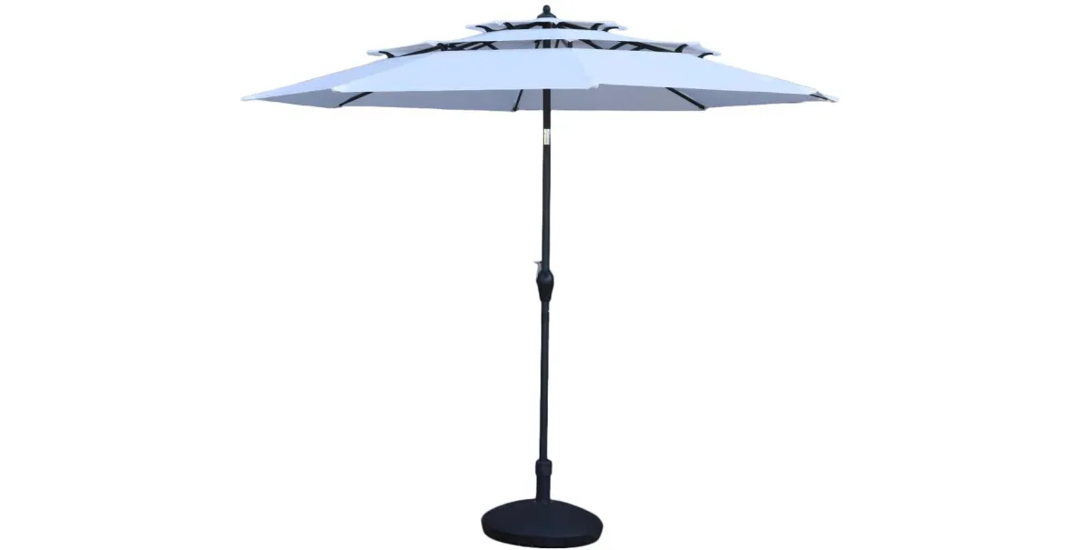 Portofino suncobran D300 cm beli