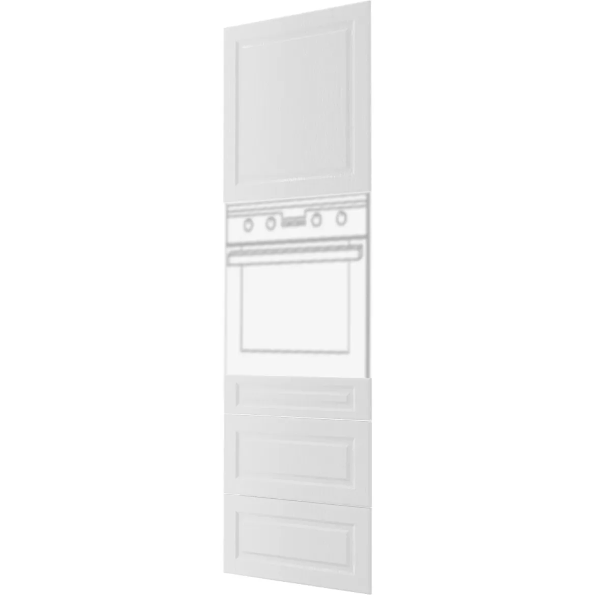 Prednja vrata Emporium D14 RU / 3M / 3E / 3H / 3A bela kit