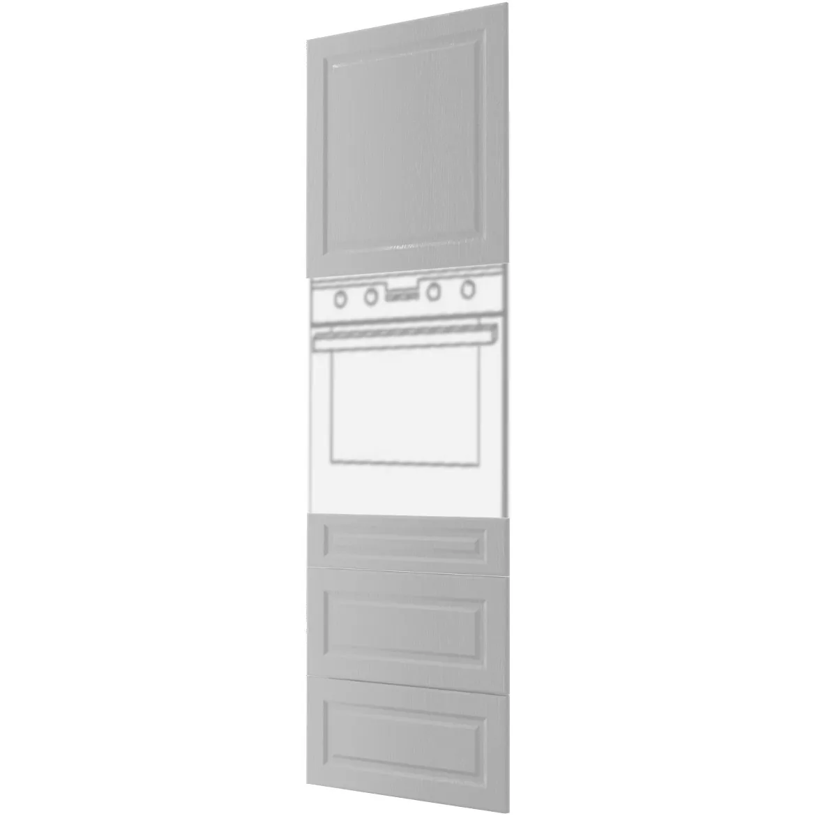 Prednja vrata Emporium D14 RU / 3M / 3E / 3H / 3A svetlosiva komplet