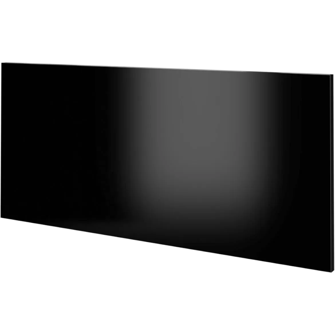 Prednja vrata Platinum 80x35,4 cm crna