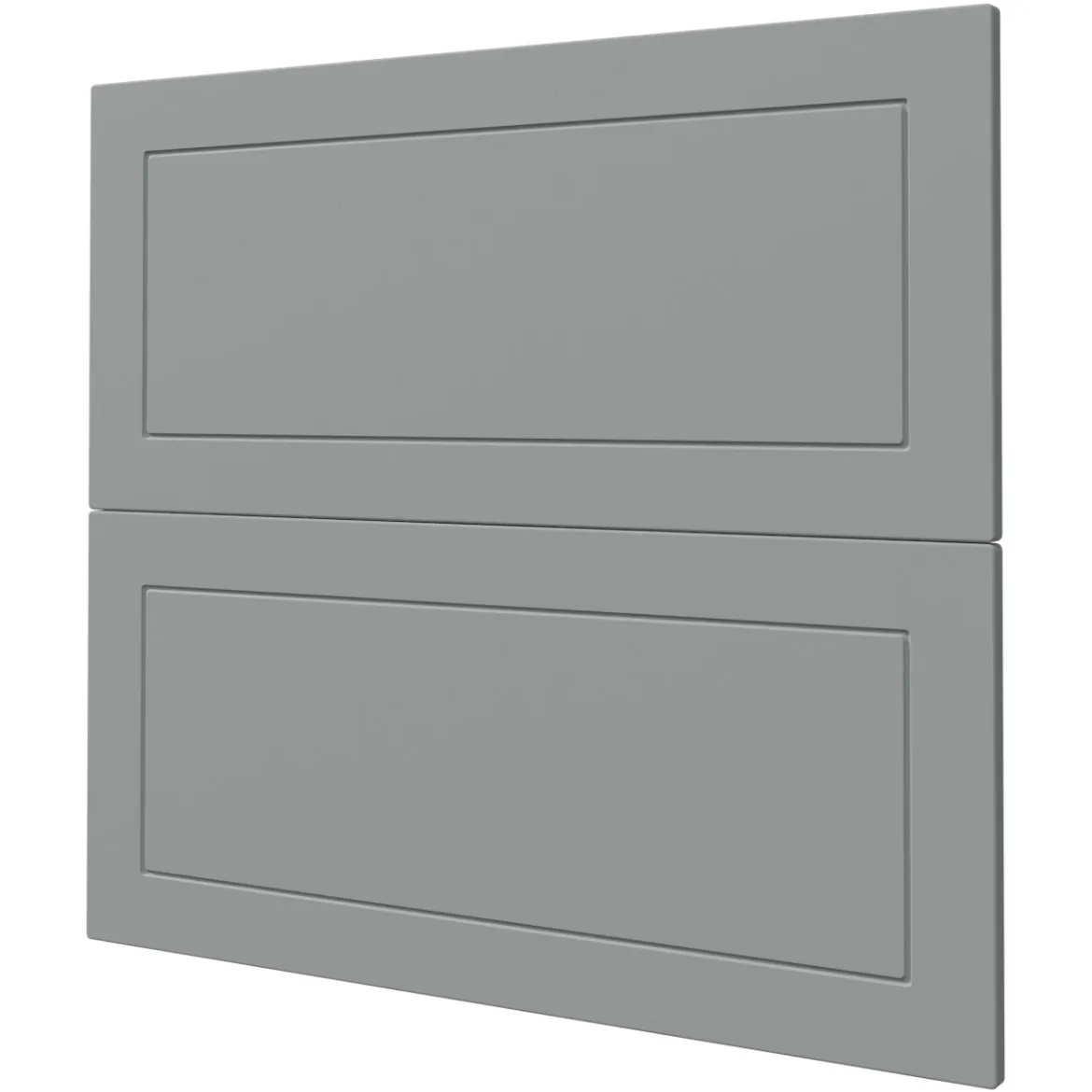 Prednja vrata Quantum 80x72 cm prah siva