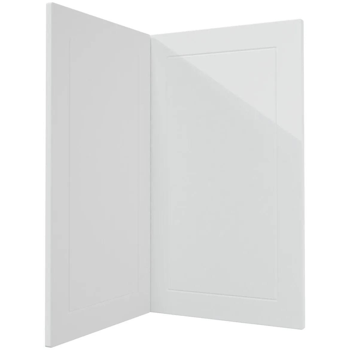 Prednja vrata Quantum D12 90 bela mat