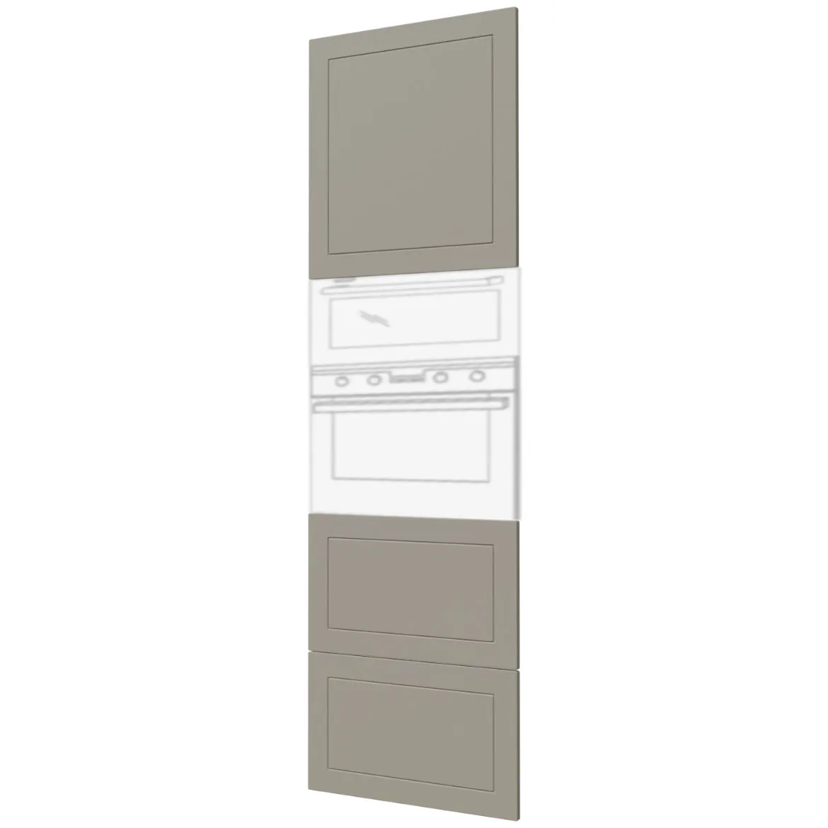 Prednja vrata Quantum D14 RU / 2M / 2E / 2H / 2A - 356 bež mat
