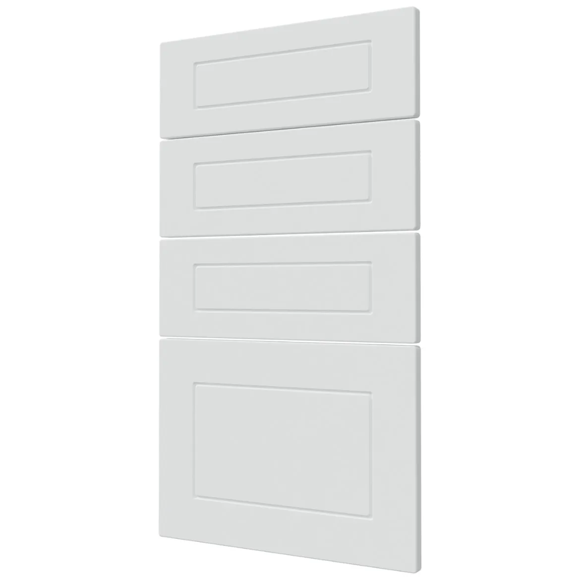 Prednja vrata Quantum D4M / D4E / D4H / D4A 40 bela mat