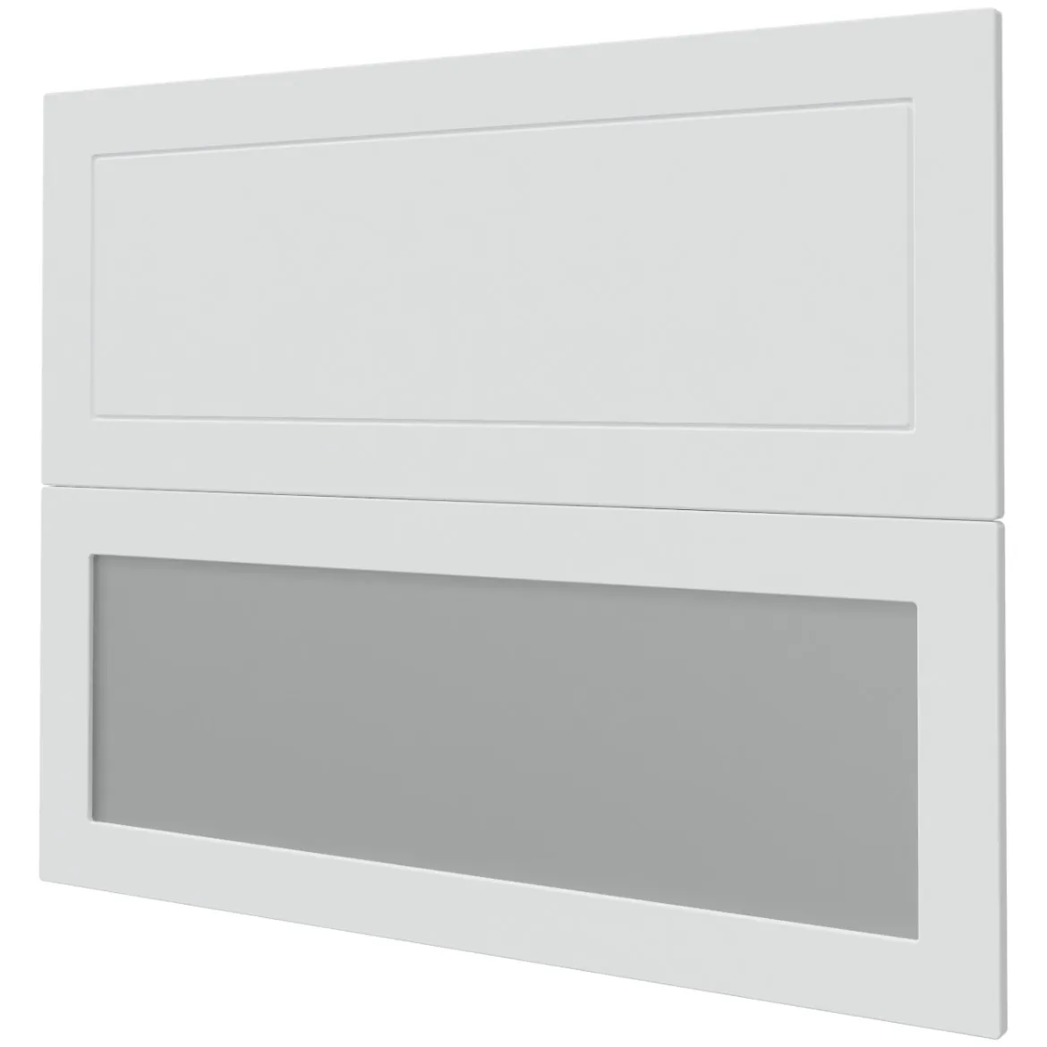 Prednja vrata Quantum W8BS 90 AV WKF bela mat