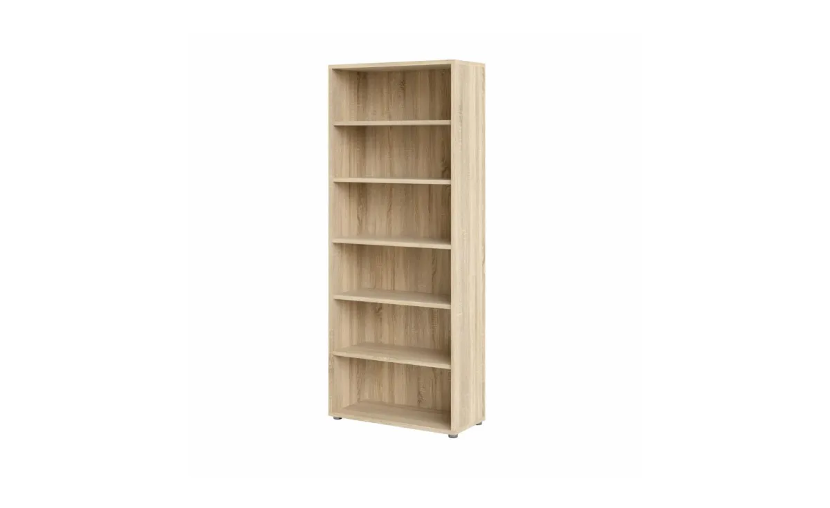 Prima polica 6 otvora 89x40x222 cm sonoma