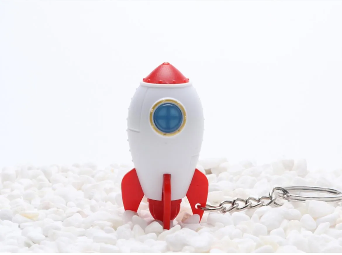 Privezak za kljuceve Rocket LED