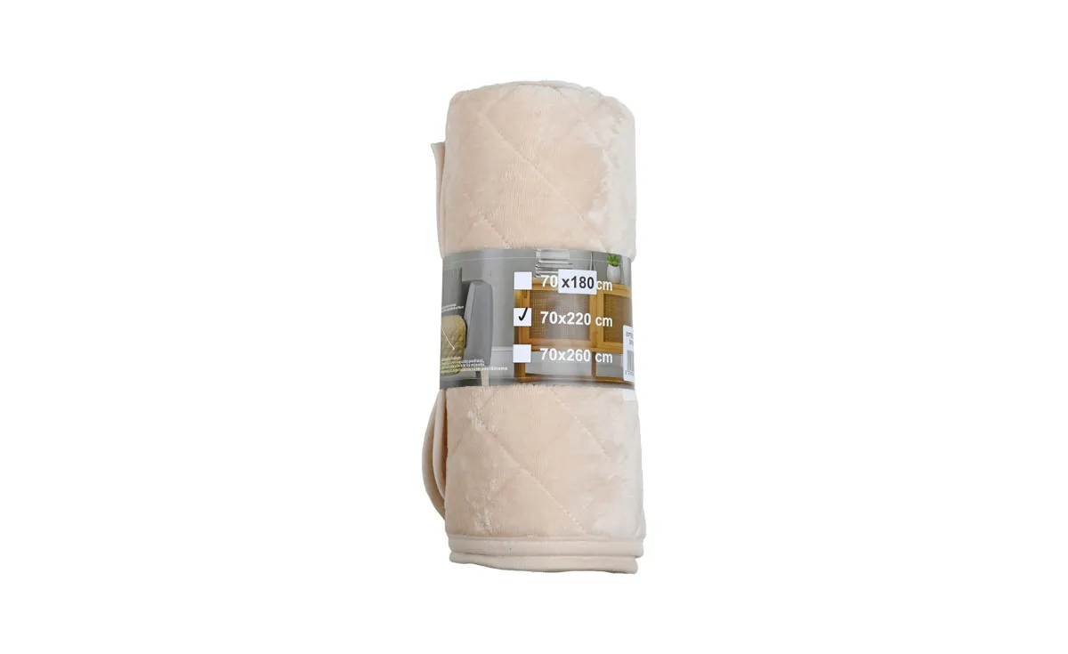 Prostirka Soft 70x220cm bež
