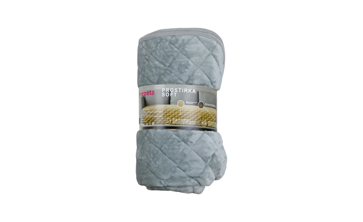 Prostirka Soft 70x260cm siva