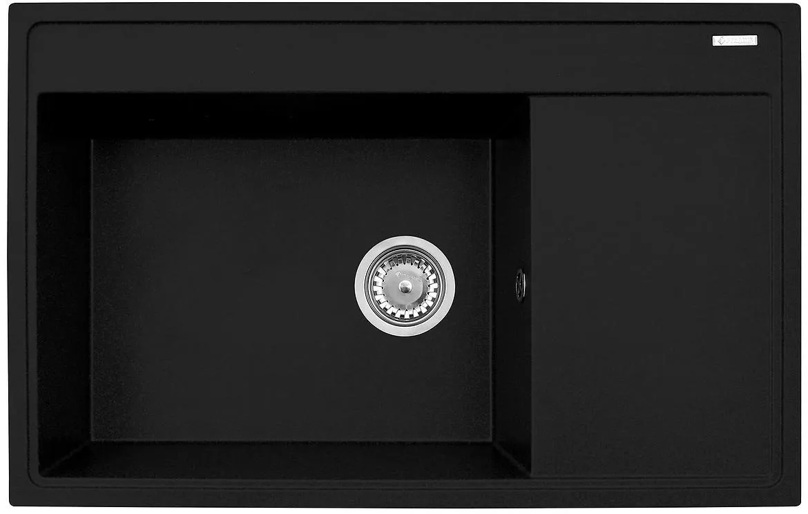 Pyramis Camea 79X50 sudopera granitna crna