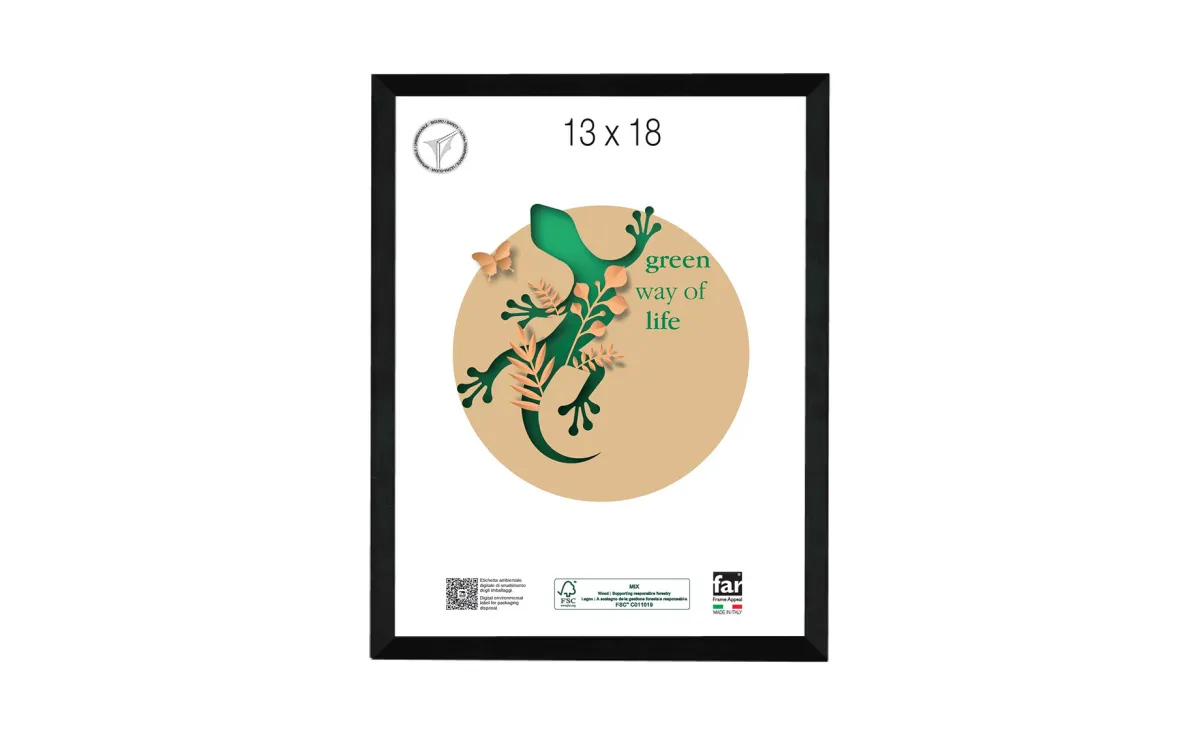 Ram za slike Signa 13x18cm crni
