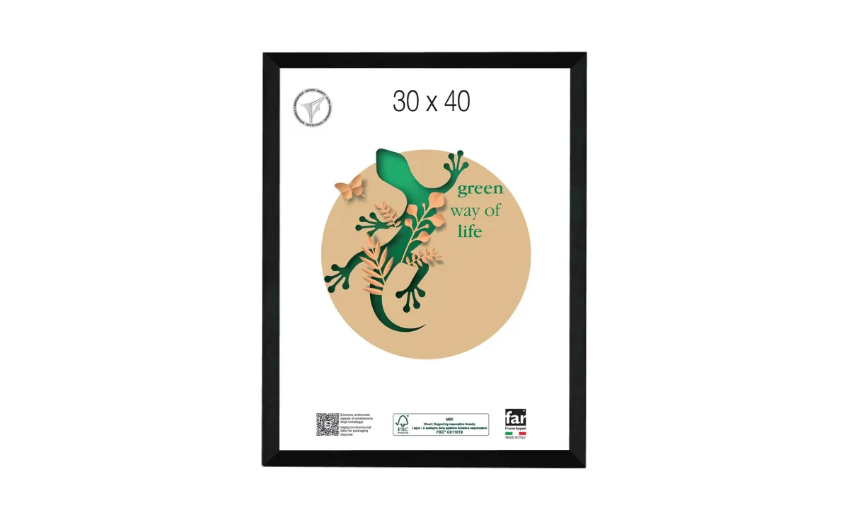 Ram za slike Signa 30x40cm crni