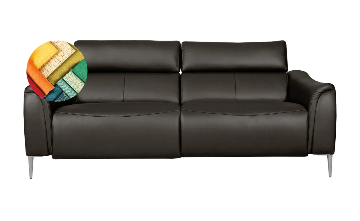 Ravenna trosed koža Natur 204x96x87/97cm