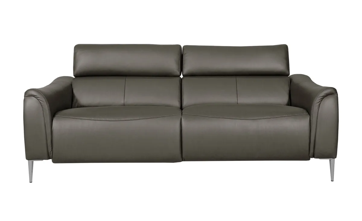 Ravenna trosed sa električnom relax funkcijom koža antracit 204x96x87/97 cm