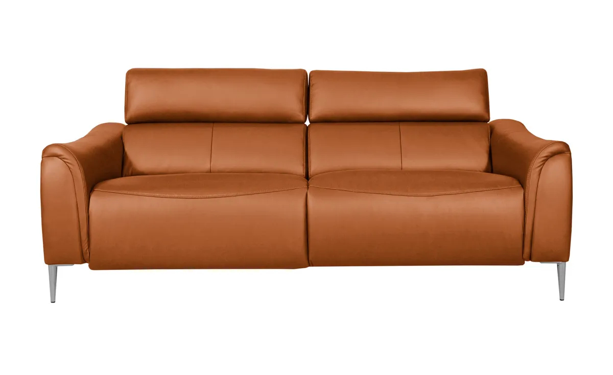 Ravenna trosed sa električnom relax funkcijom koža braon 204x96x87/97 cm